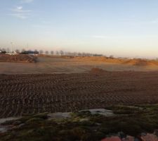 D&eacute;but du terrassement par le lotisseur