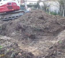Terrassement de la plateforme