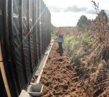 Bordure pour drainage et aération bardage