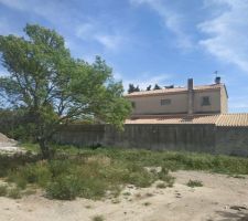 Le terrain nord - sud