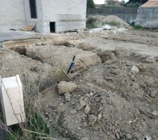 Fondations : les tranchées