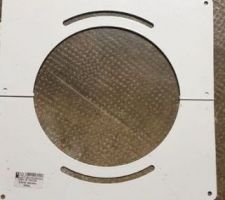 Plaque inox galva 200