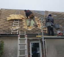 Pose d'un velux sur une partie des combles am&eacute;nag&eacute;s, destin&eacute;e &agrave; devenir une sdb (dim 78&times;98)