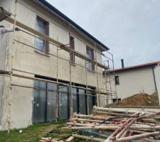 Fa&ccedil;ade en cours