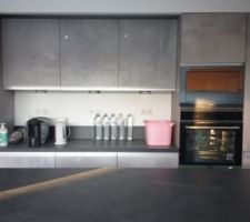 Installation de la cuisine