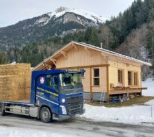 Livraison de la paille
