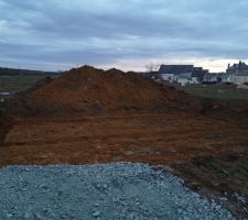 D&eacute;but du terrassement