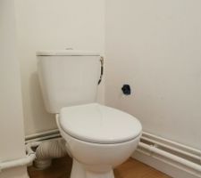 Nouveau WC installé