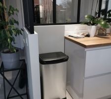 Coin poubelle actuel