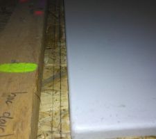 Receveur de douche Kaldewei : ajustement du plancher OSB 18mm