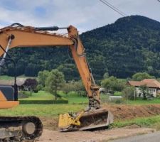 Début des travaux du lotissement