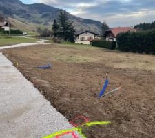 Lotissement quasi terminé
