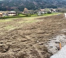Lotissement quasi terminé