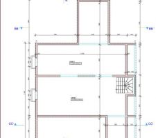 Plans prévisionnels du sous-sol incluant 2 cours anglaises