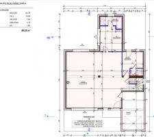 Plans prévisionnels du RDC