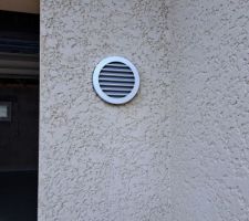 Petit cache pour l'arrivée d'air de la VMC double flux