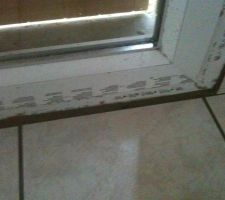 Diff&eacute;rentes vues du carrelage et des plinthes