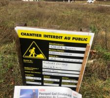 Affichage PC sur terrain le 08/01/2023