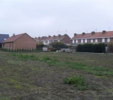 Vue du fond du jardin