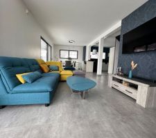 Peinture salon séjour