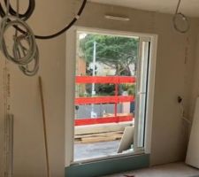 Placo en cours étage