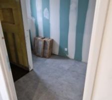 Carrelage salle de bain parentale 80X80