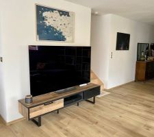 Nouveau meuble télé pour une nouvelle télé