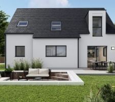 Mon nouveau projet, face sud ouest