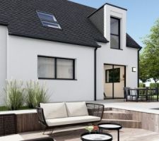 Mon nouveau projet, face sud ouest