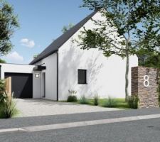 Mon nouveau projet, face nord ouest