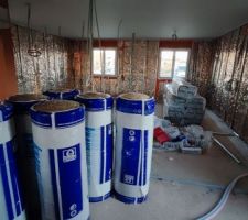 Isolation des cloisons en rouleaux
Isolation des murs en ACTISHYDRIS (ALUMINIUM)