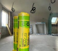 Placo / élec. plafond étage