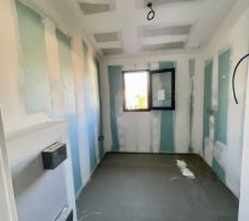 Séchage chape liquide étage