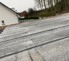 Pose du plancher de l?etage