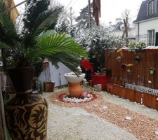 Ma déco dans la cour a l'avant de la maison