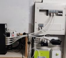 Connexion rj45 à la box fibre