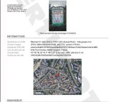 Panneau permis d?aménager le 01/03/2023