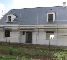 Facade terminer avec ces frises