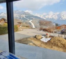 La cata dans les Alpes....pas ou peu de neige...