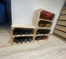 Caisse à chaussures