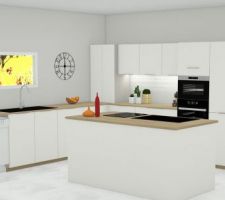 3D de notre future cuisine