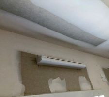 Pose des bouches d'entr&eacute;es d'air