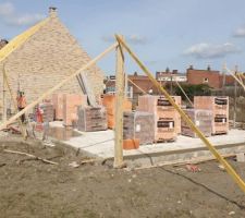 Semaine 11 - Mesures et mise en place pour élévation des murs