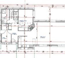 Plan du rez de chaussée (85m²)