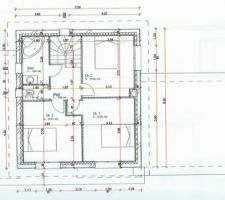 Plan de l'étage (46m²)