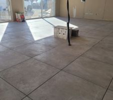 Carrelage séjour