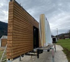 Mur sur remorque