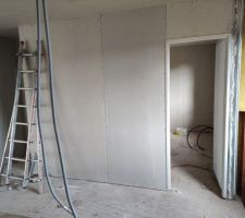 Isolation + Placo en cours R+1