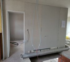 Isolation + Placo en cours R+1