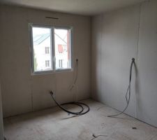 Placo chambre 4
